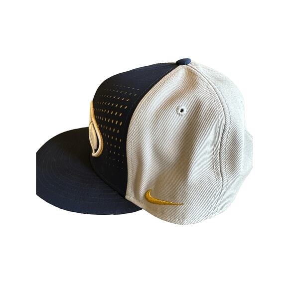 NFL Seattle Seahawks Nike True DRI-Fit Snapback Hat Gold Underbrim Embroidered - Picture 3 of 7